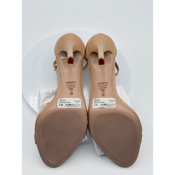 SCHUTZ Cadey-Lee Leather Stiletto Pumps Size 8.5B Womens 4" Heels New In Box - Picture 4 of 11